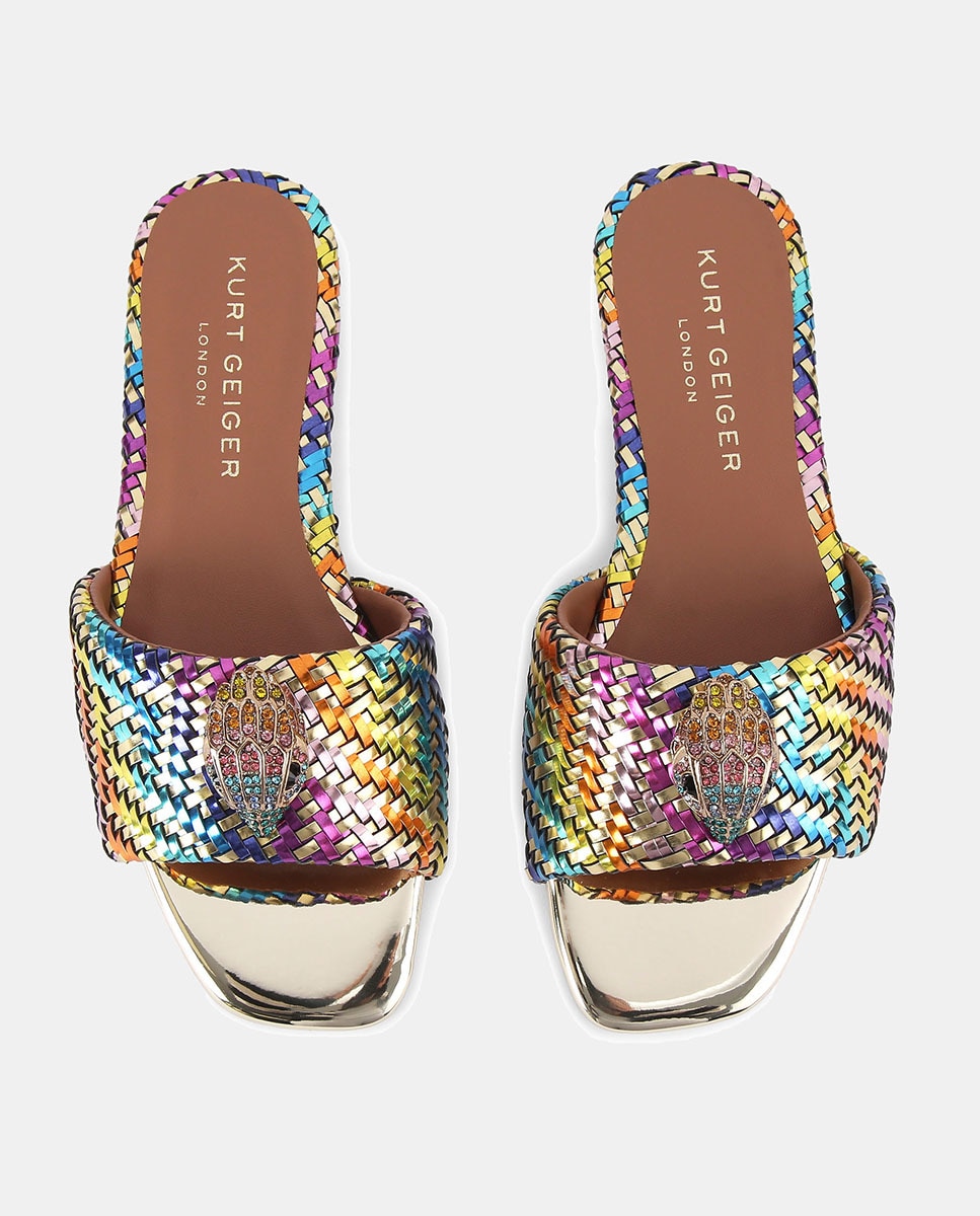 Sandálias Rasas Kensington Multicolor-2