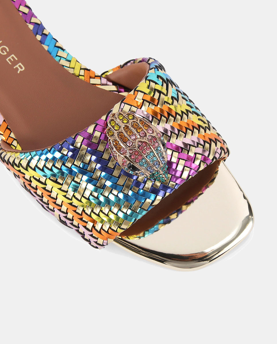 Sandálias Rasas Kensington Multicolor-4