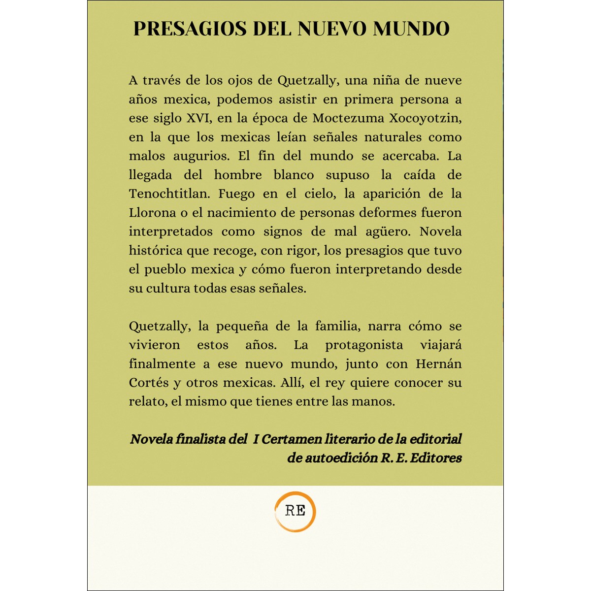 Presagios del nuevo mundo (Capa mole com abas) 2