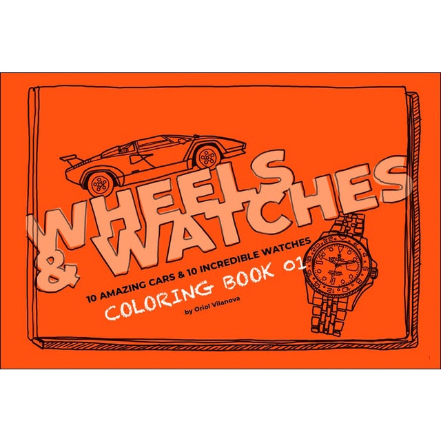 Imagen 0 de Wheels & watches coloring book 01