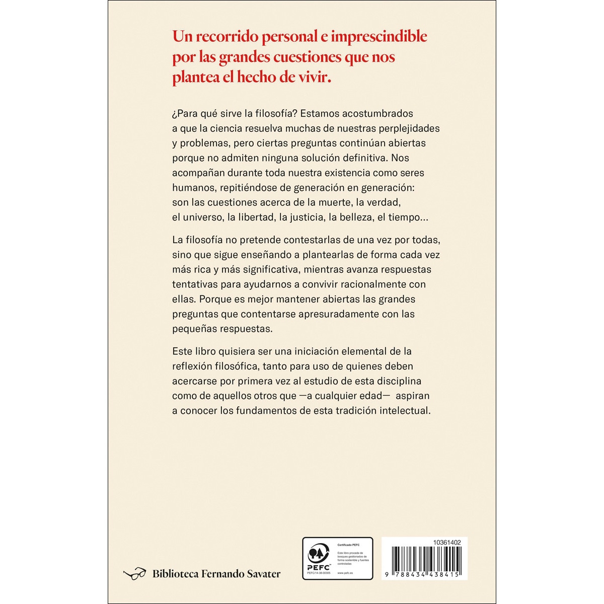 Las preguntas de la vida (Capa mole com abas) 2