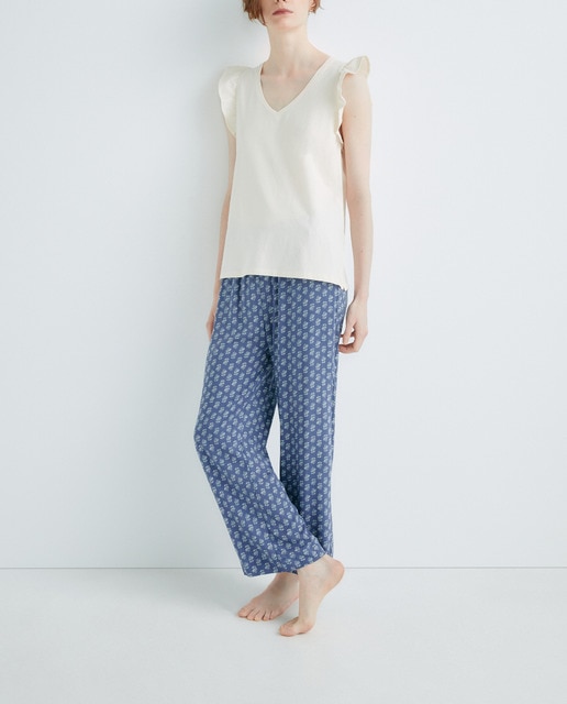 Imagen 0 de Pantalón pijama de mujer estampado