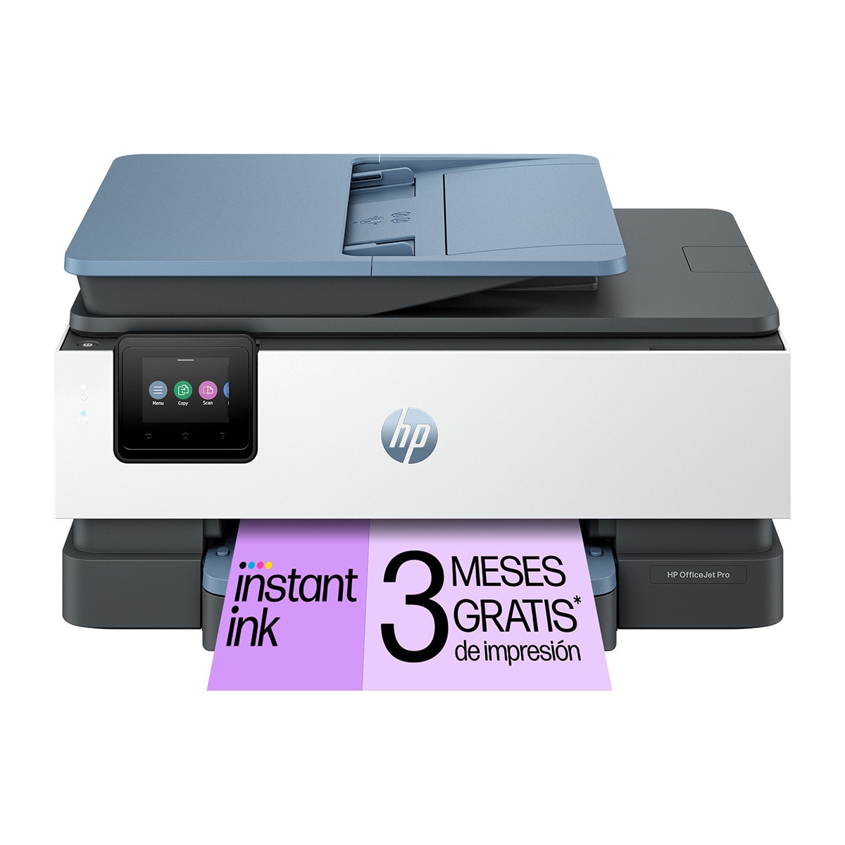 Impresora Multifunción HP OfficeJet Pro 8135e, Fax, Wi-Fi, compatible con Instant Ink Blanco / Azul-1