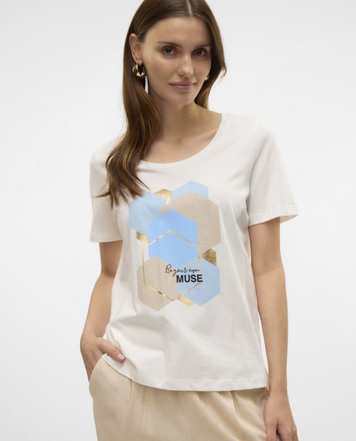 Imagem 0 de T-shirt básica estampada