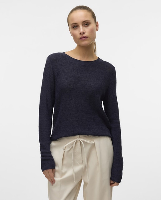 Imagen 0 de Jersey de punto fino de mujer con manga larga