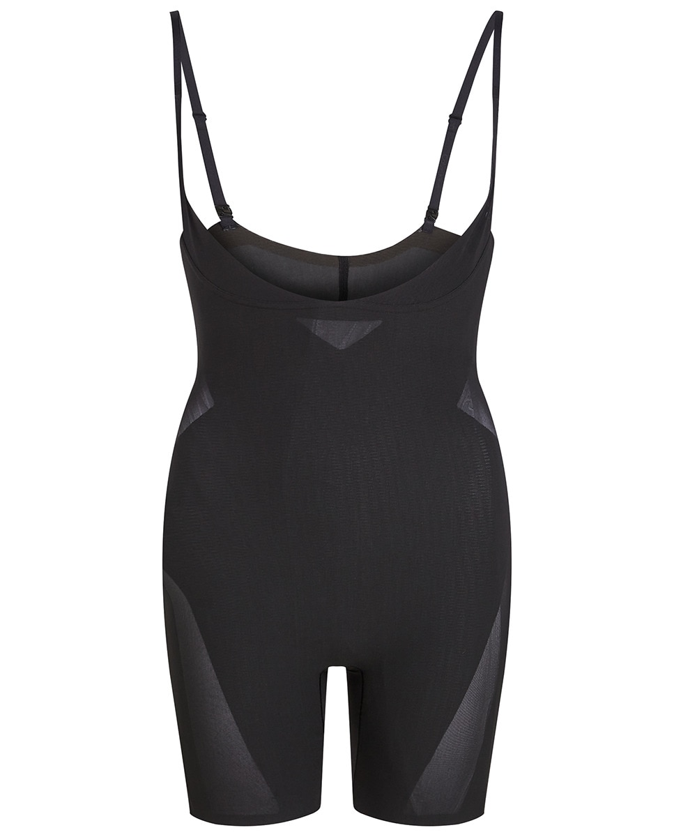 Body com Calções Moldadores Stay Put Mesh Preto-5