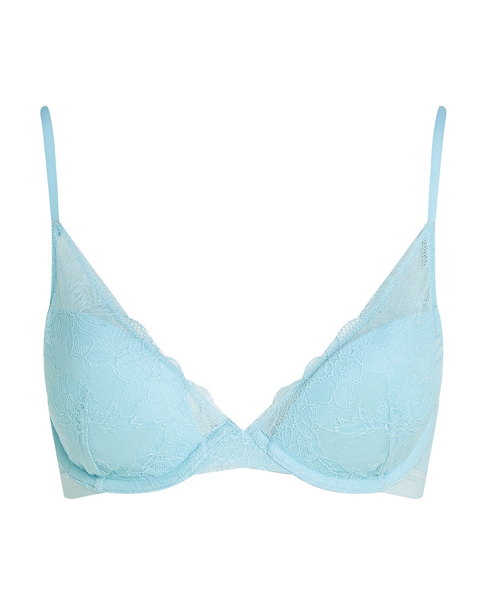 Soutien Decotado com Aros Lace Cinzento-claro-4