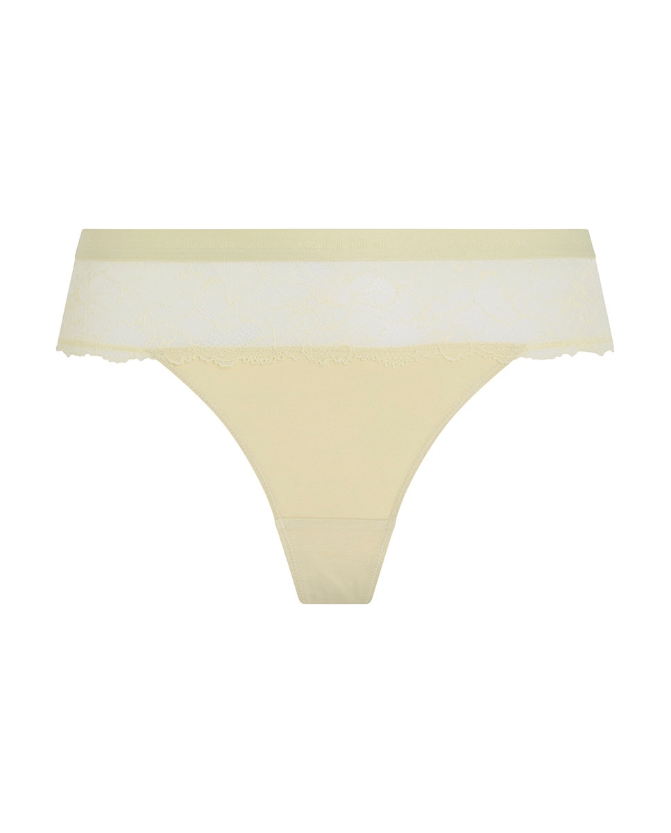 Tanga Lace Amarelo-4