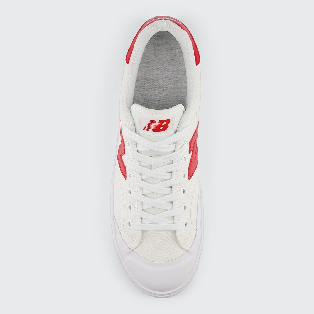 Sapatilhas Casual de Homem BB100CRD Branco / Vermelho-3