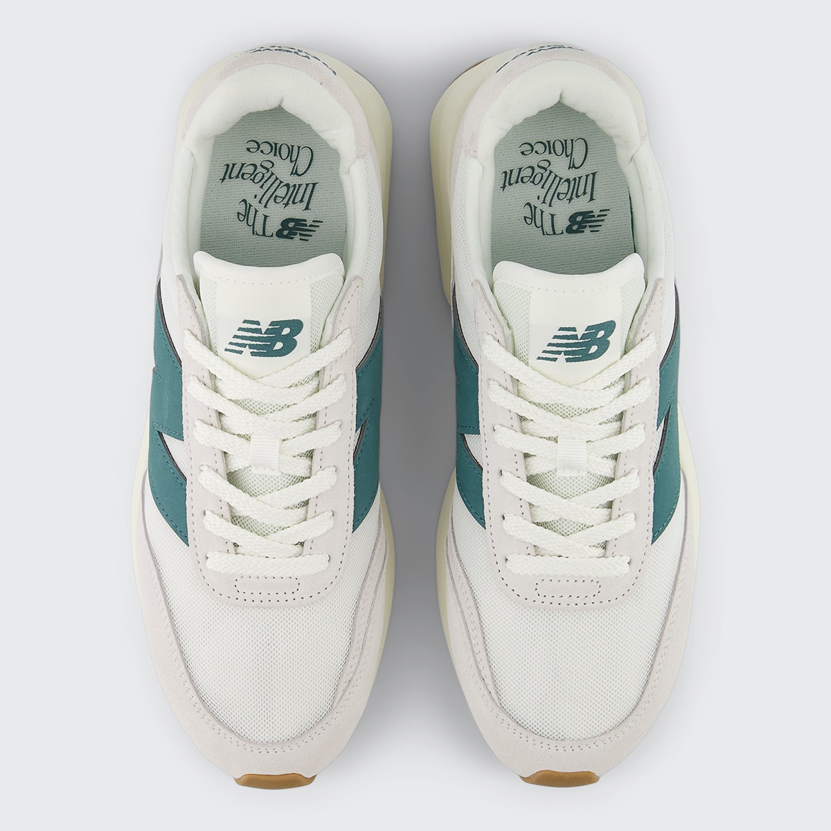 Sapatilhas Casual Unissexo U370CC New Balance Branco / Verde-3
