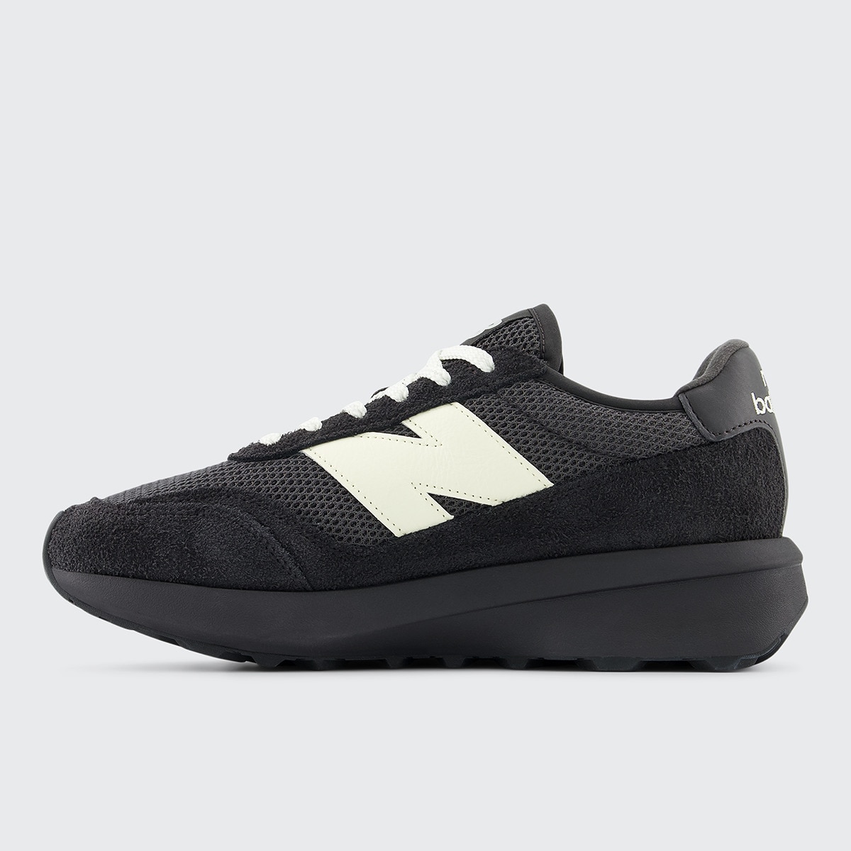 Sapatilhas Casual Unissexo U370PB Preto / Branco-4