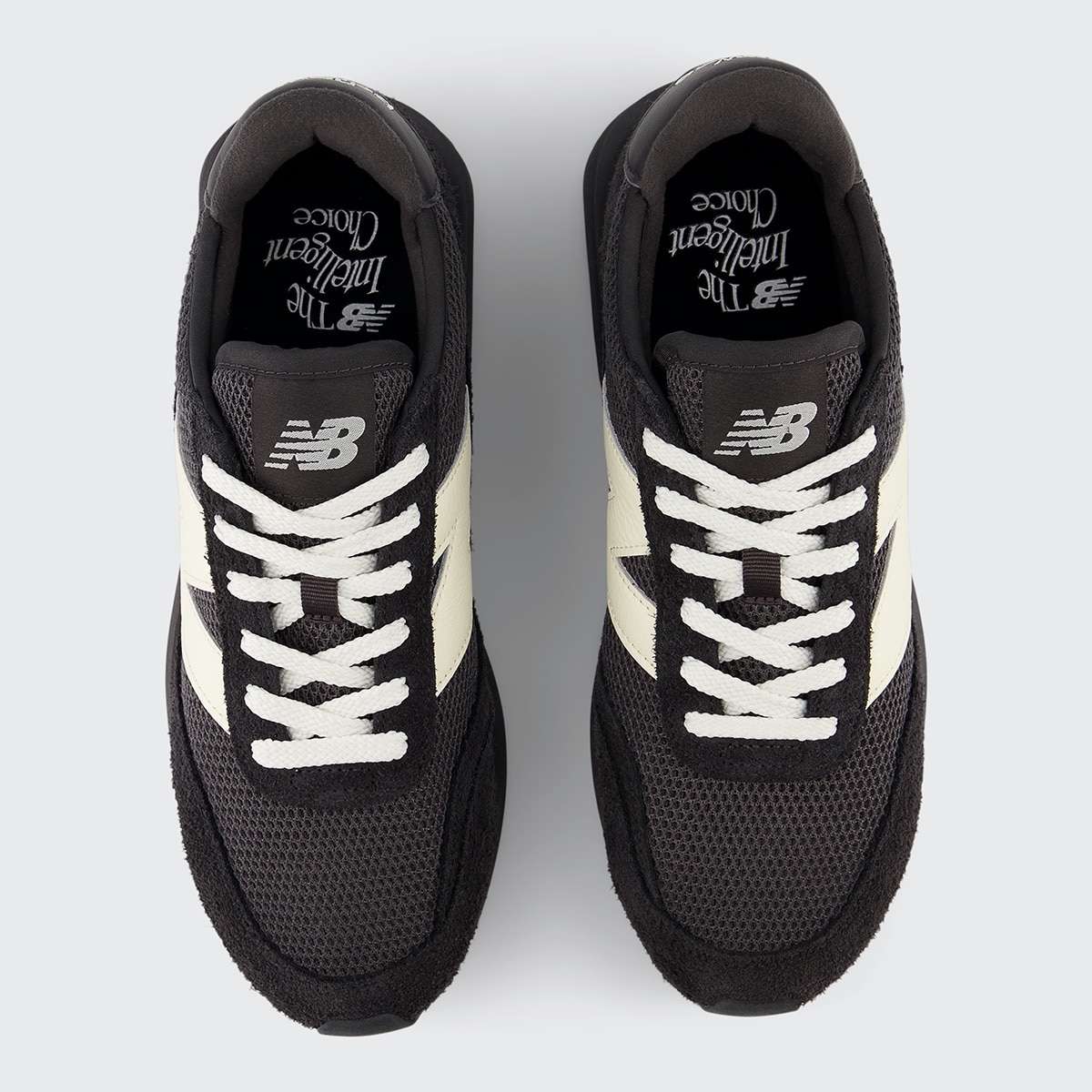 Sapatilhas Casual Unissexo U370PB Preto / Branco-3