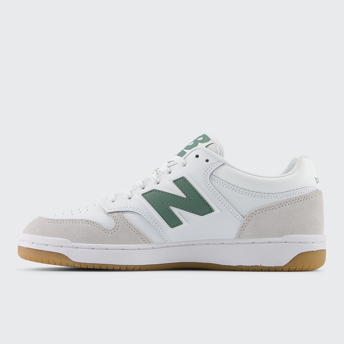 Sapatilhas Casual de Homem BB480LYG Branco / Verde-4