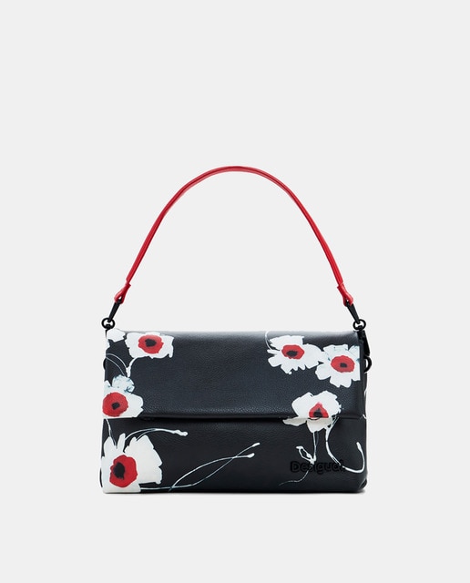 Imagem 0 de Mala a Tiracolo com Estampado Floral