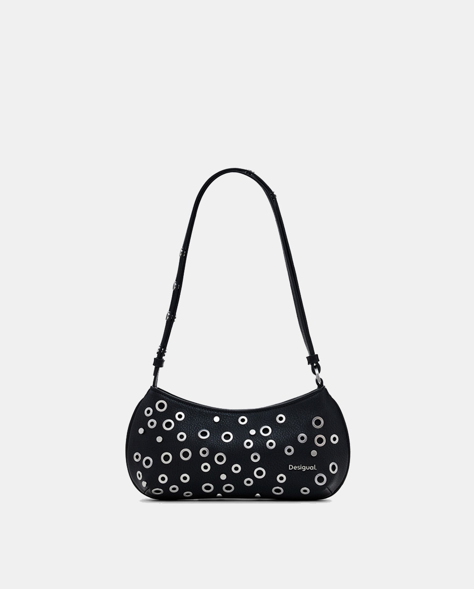 Mala a Tiracolo com Tachas Preto-1