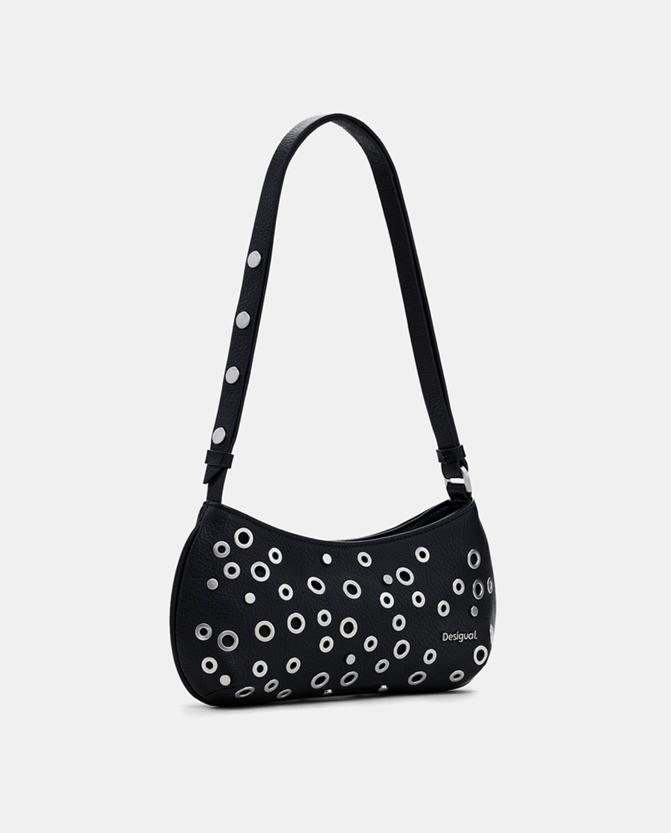 Mala a Tiracolo com Tachas Preto-3