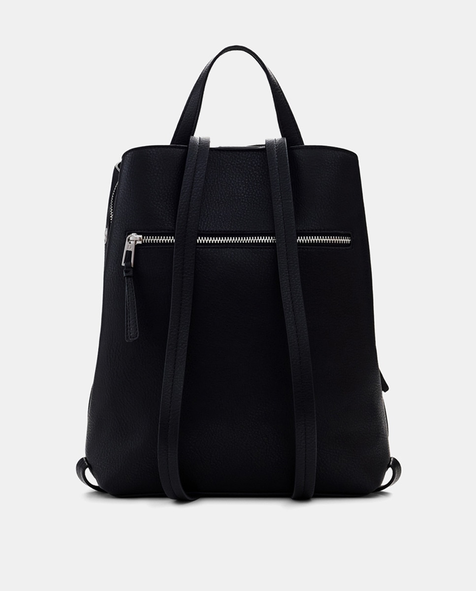 Mochila Média com Tachas Preto-4