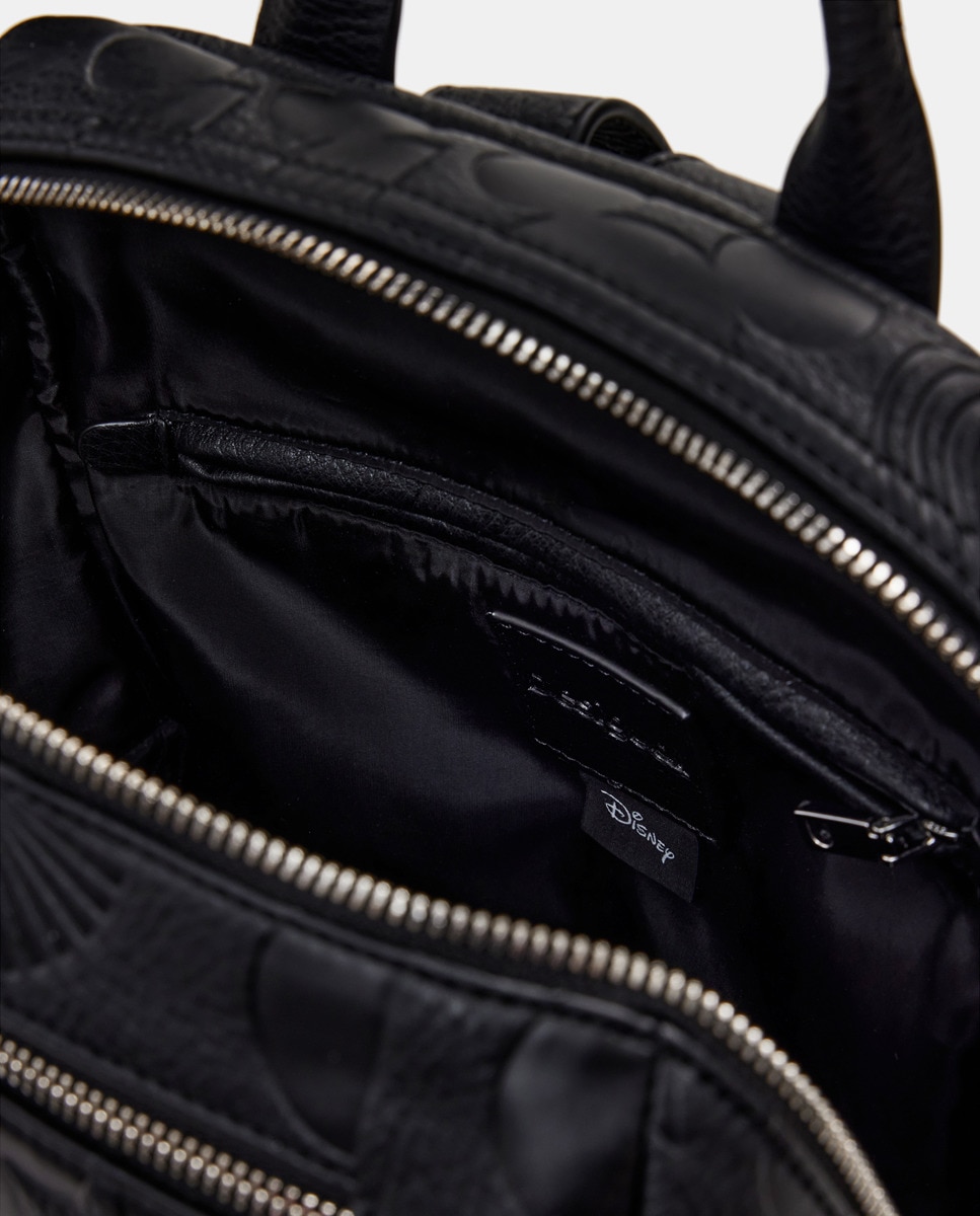 Mochila com Relevos Mickey Preto-5