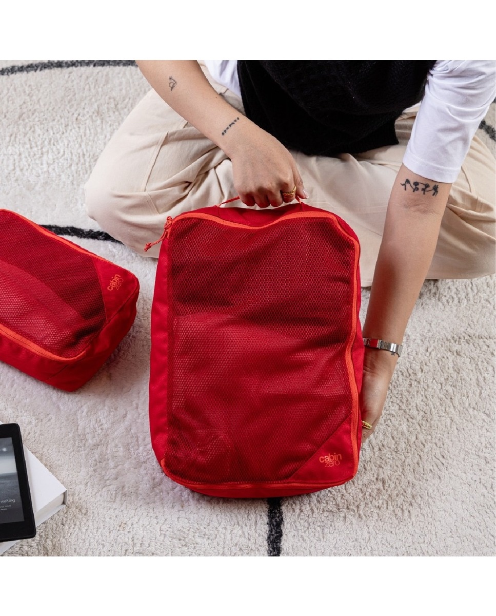 Organizador L Classic Packing Cube Vermelho-2