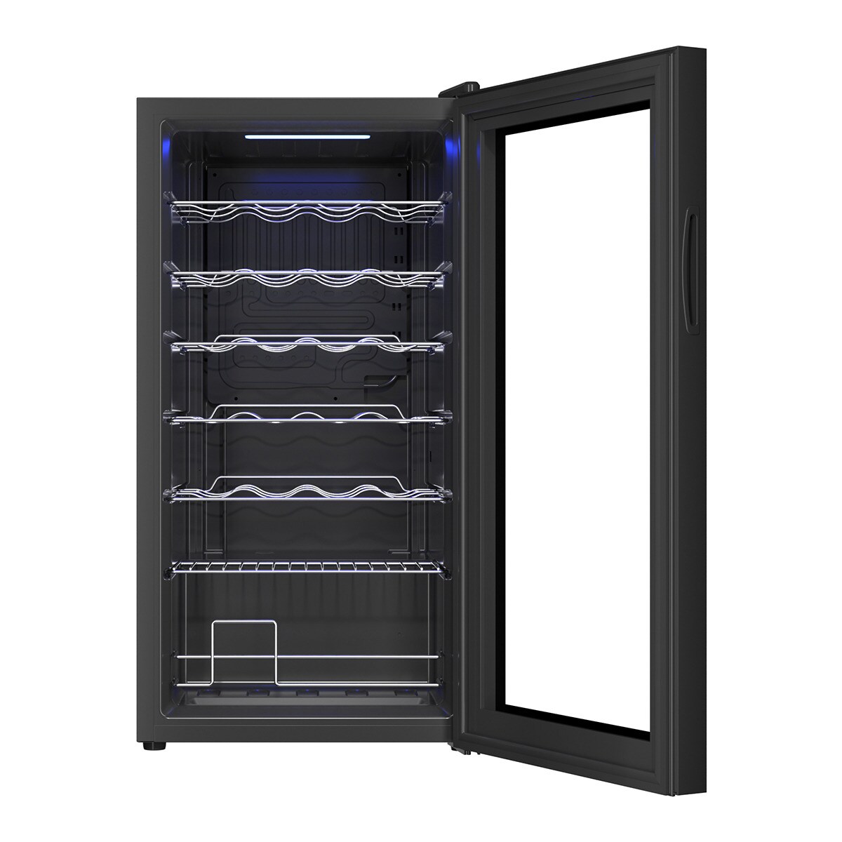 Garrafeira Saivod VCS28G para 28 Garrafas Standard - Negro Preto-4