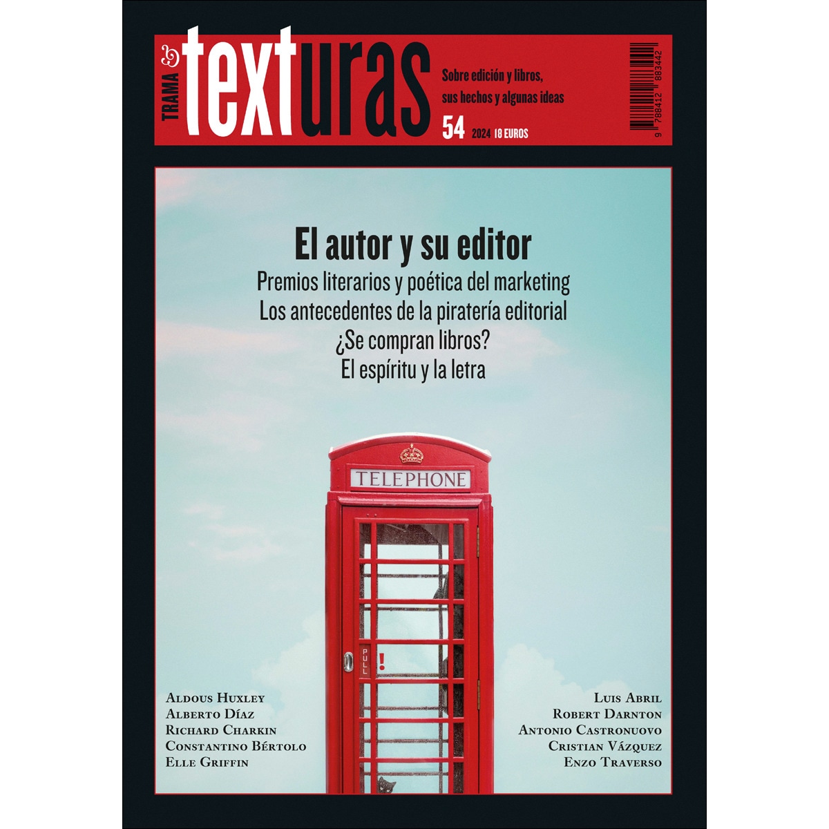 Imagem 0 de Texturas 54: El autor y su editor (Capa mole)