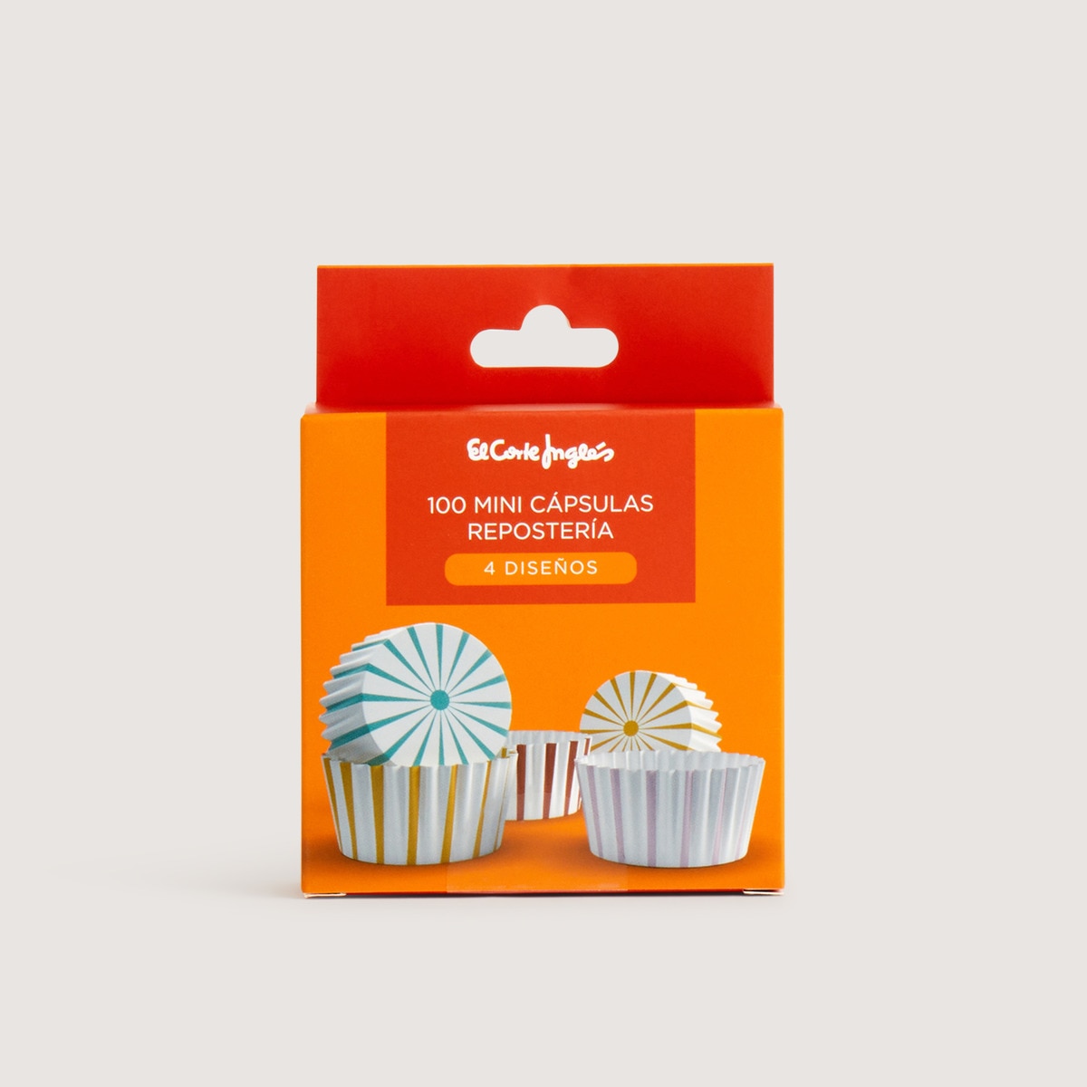 Conjunto de 100 Mini Cápsulas para Cupcakes Cirque 3
