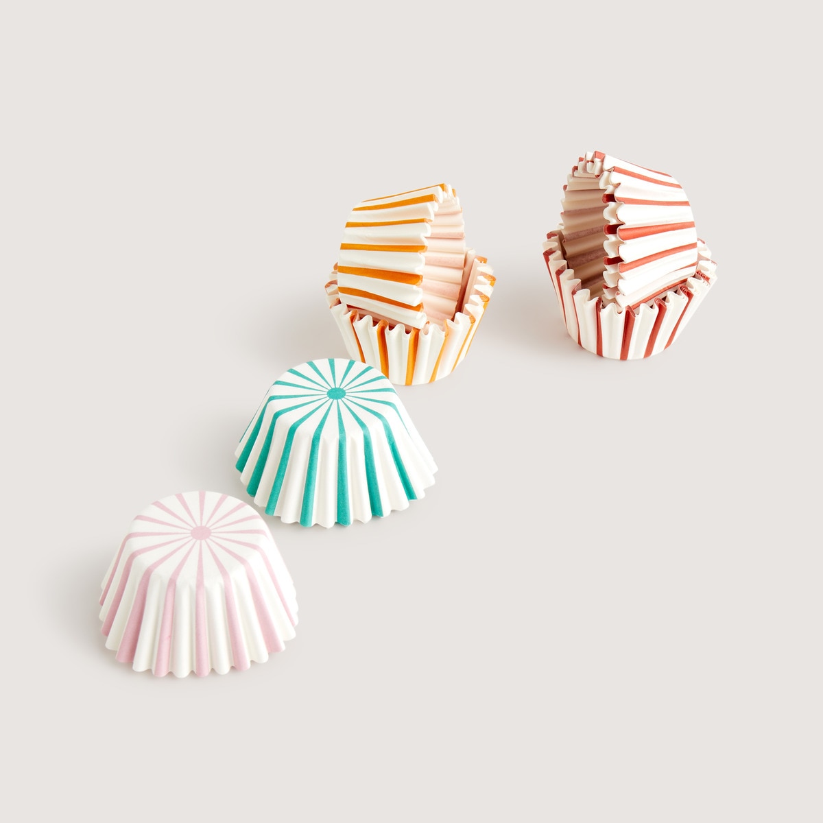 Conjunto de 100 Mini Cápsulas para Cupcakes Cirque 2