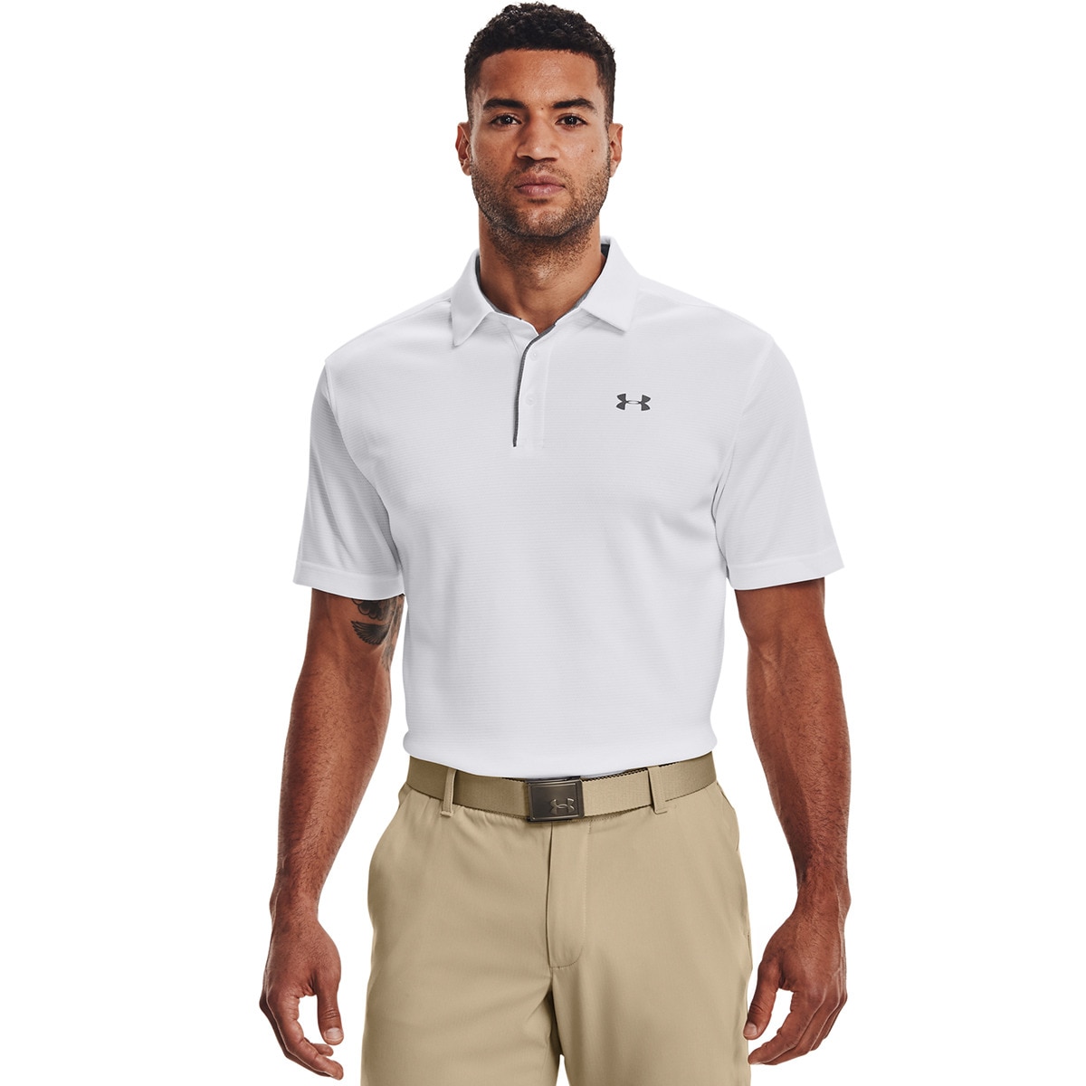 Polo Tech Under Armour Branco-1