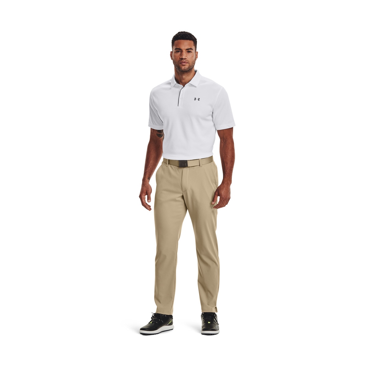 Polo Tech Under Armour Branco-4