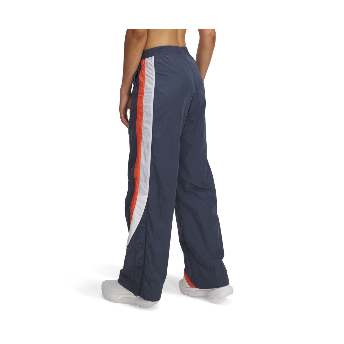 Calças de Mulher Icon Crinkle Tear-Away Pant Cinzento-2