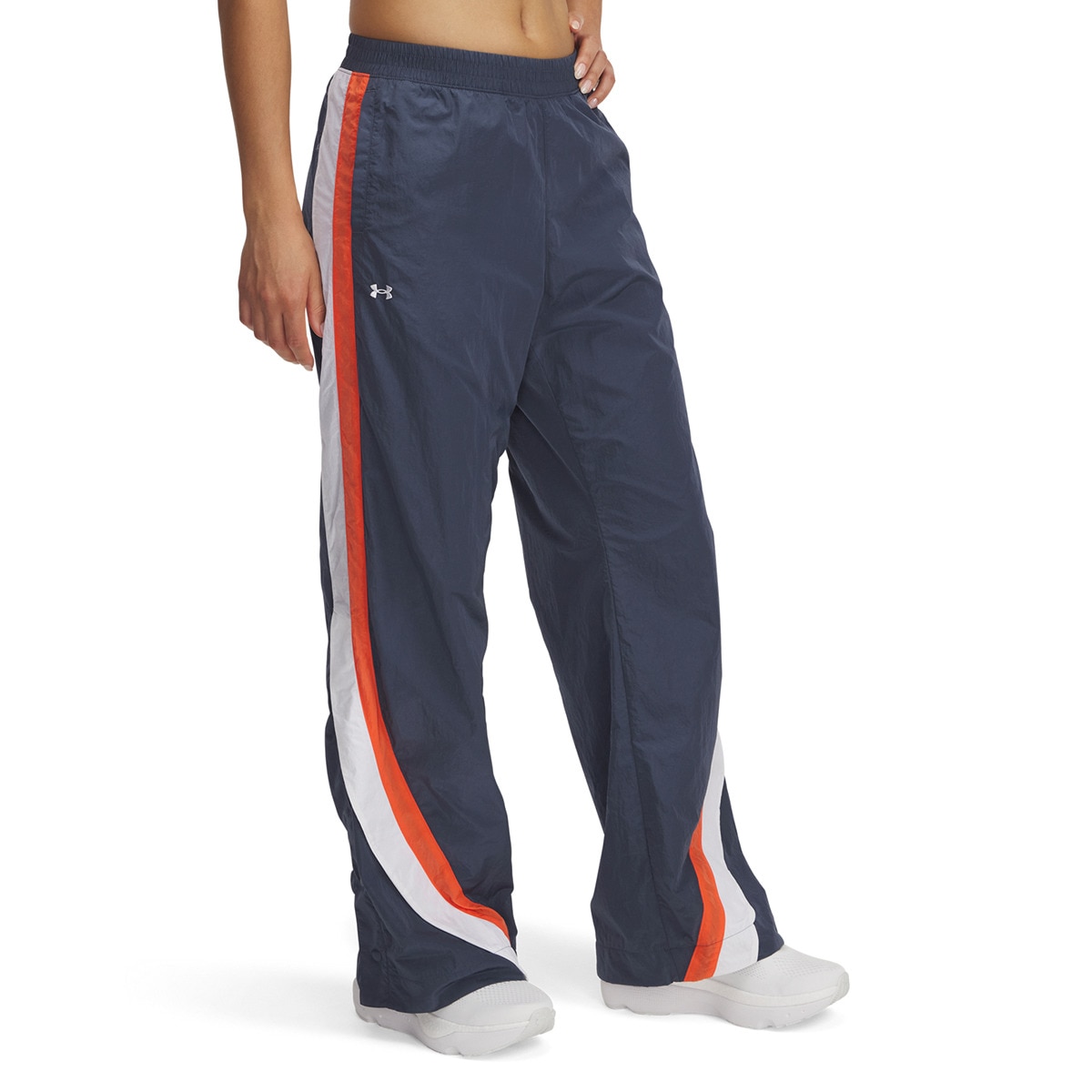 Calças de Mulher Icon Crinkle Tear-Away Pant Cinzento-1
