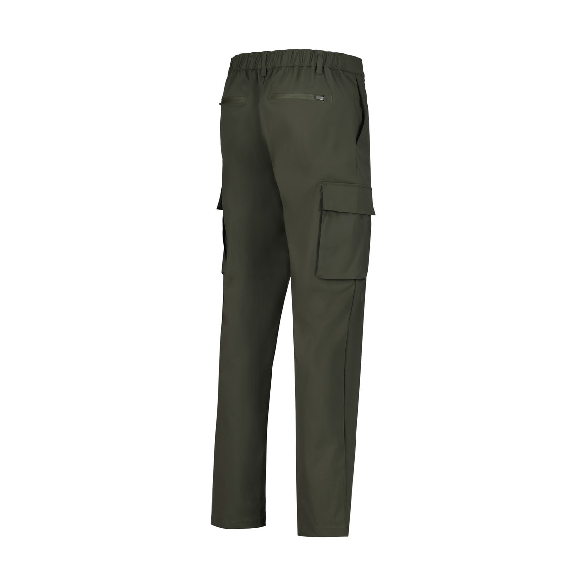 Pantalón largo elástico hombre Verde-5