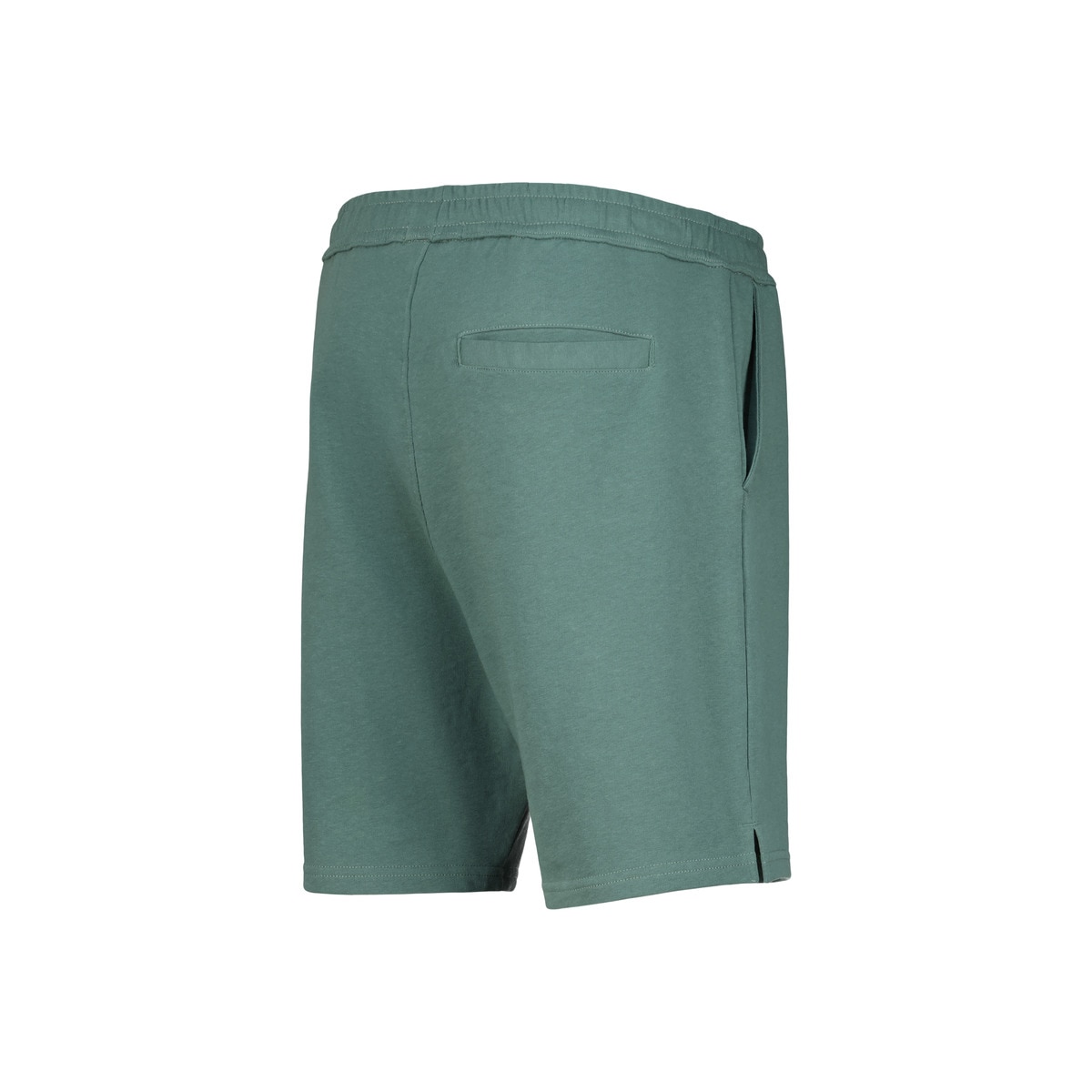 Pantalón corto terry hombre Verde oscuro-5