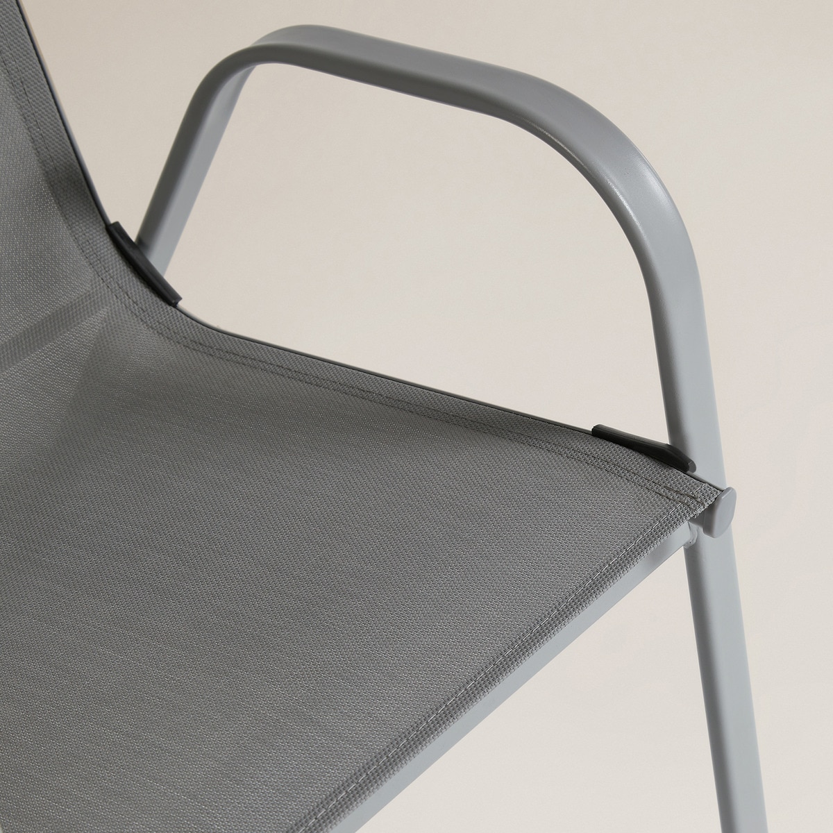 Conjunto de comedor de jardín Algarve Basics El Corte Inglés Gris claro-15