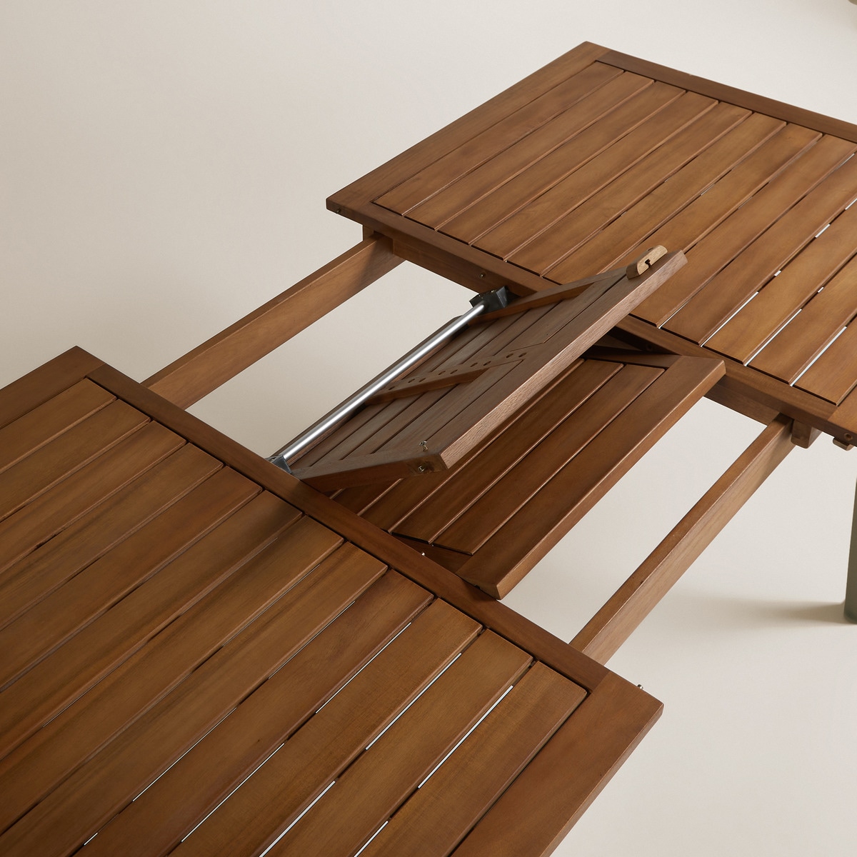 Mesa de comedor extensible de jardín Scot Basics El Corte Inglés Natural-6