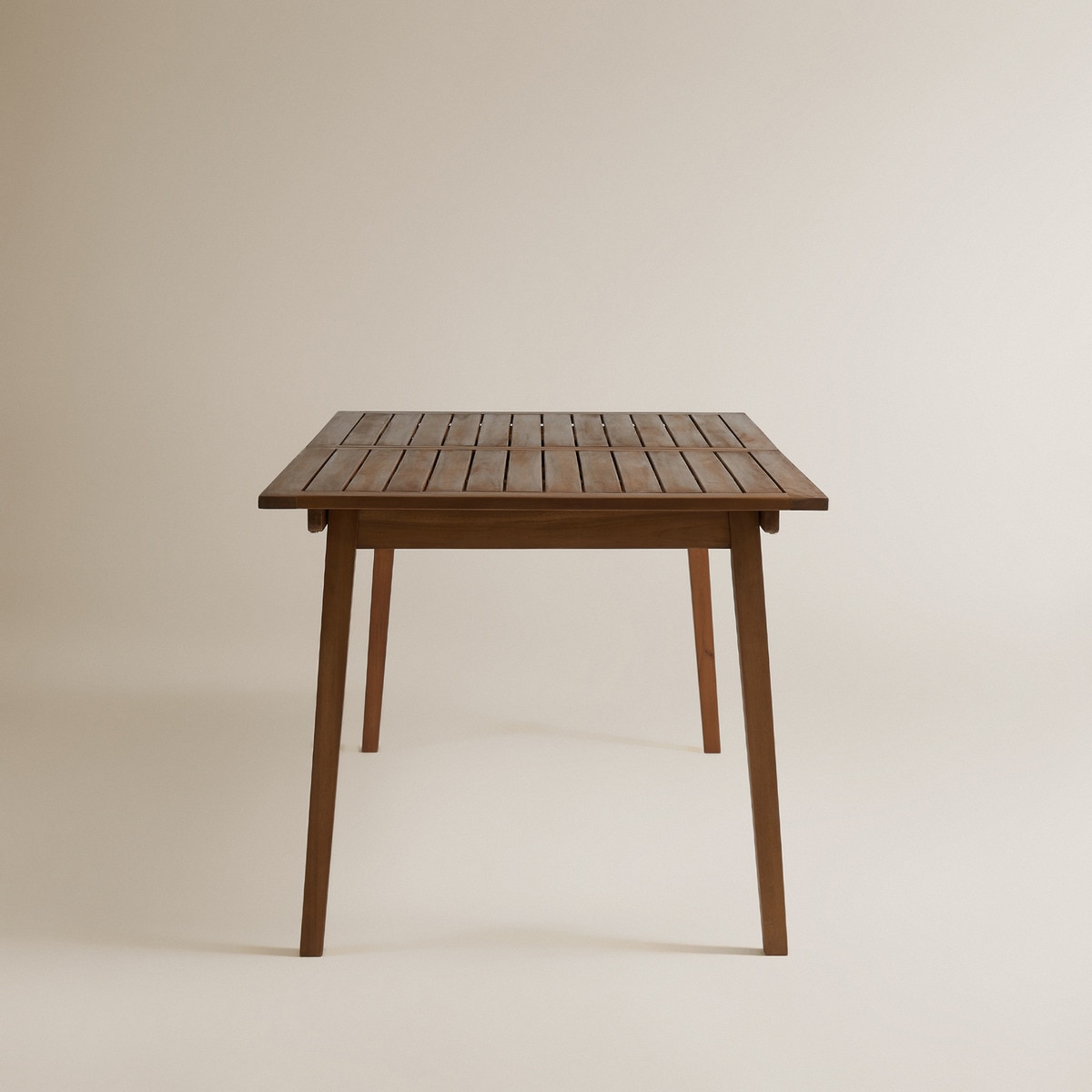 Mesa de comedor extensible de jardín Scot Basics El Corte Inglés Natural-4