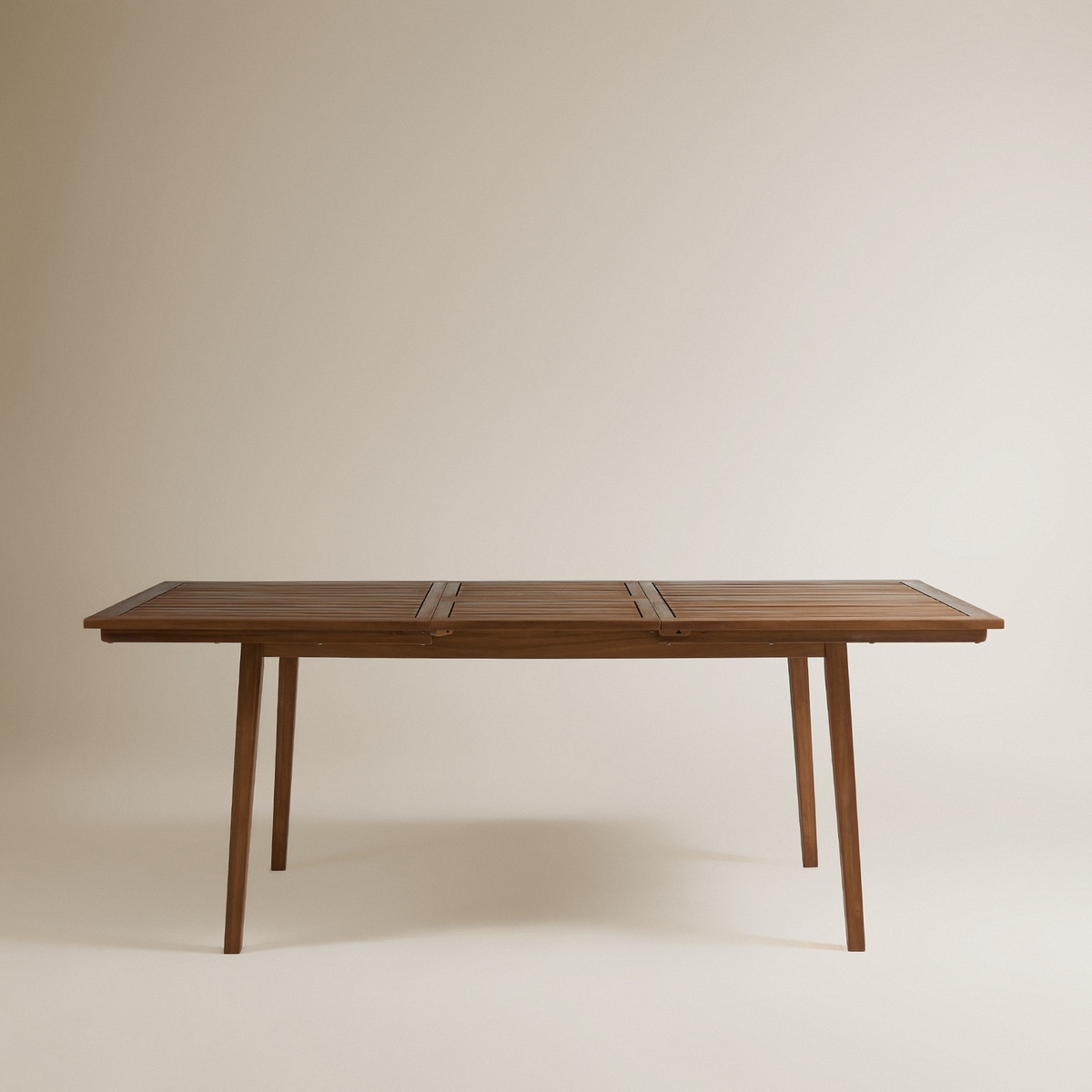 Mesa de comedor extensible de jardín Scot Basics El Corte Inglés Natural-3