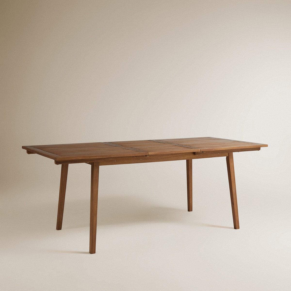 Mesa de comedor extensible de jardín Scot Basics El Corte Inglés Natural-2