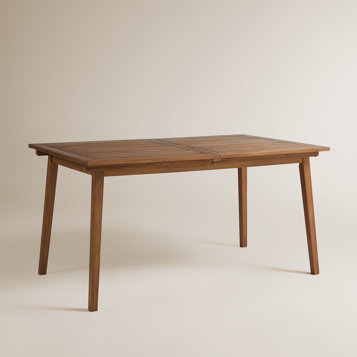 Mesa de comedor extensible de jardín Scot Basics El Corte Inglés Natural-1