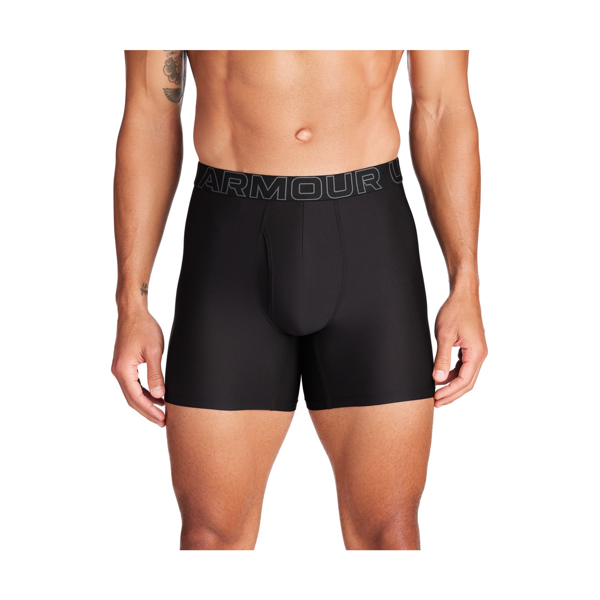 Boxers Desportivos de Homem M Ua Perf Tech Preto-2