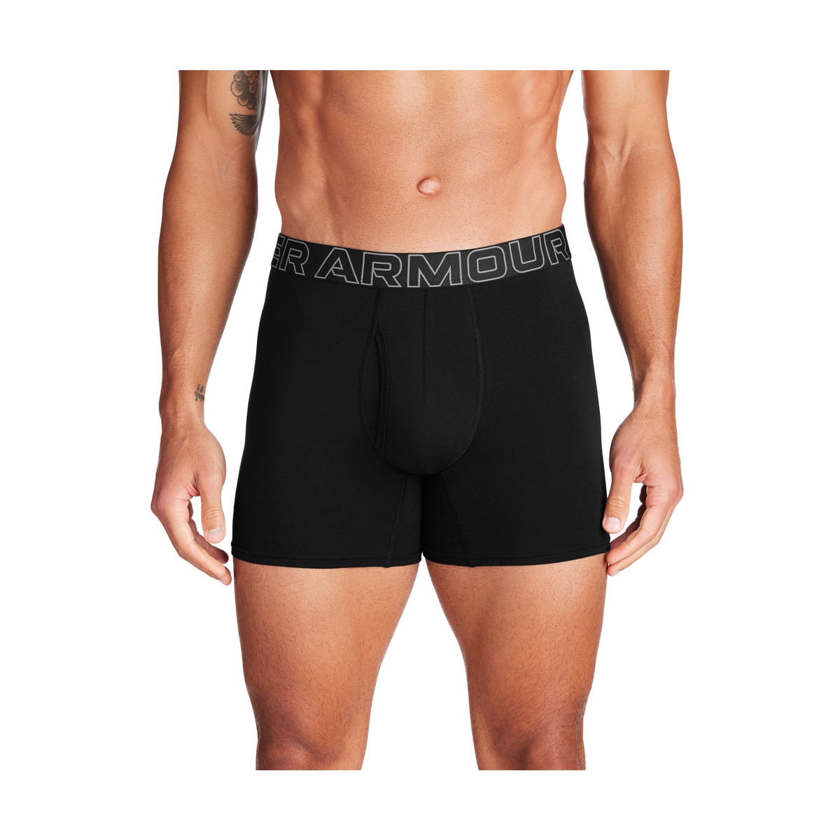 Boxers Desportivos de Homem M Ua Perf Cotto Preto-3