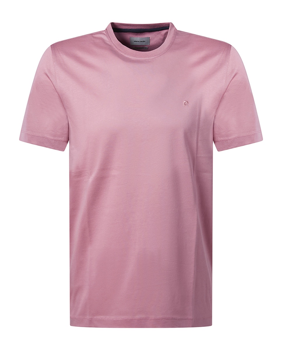 T-shirt em Algodão Mercerizado Rosa-5