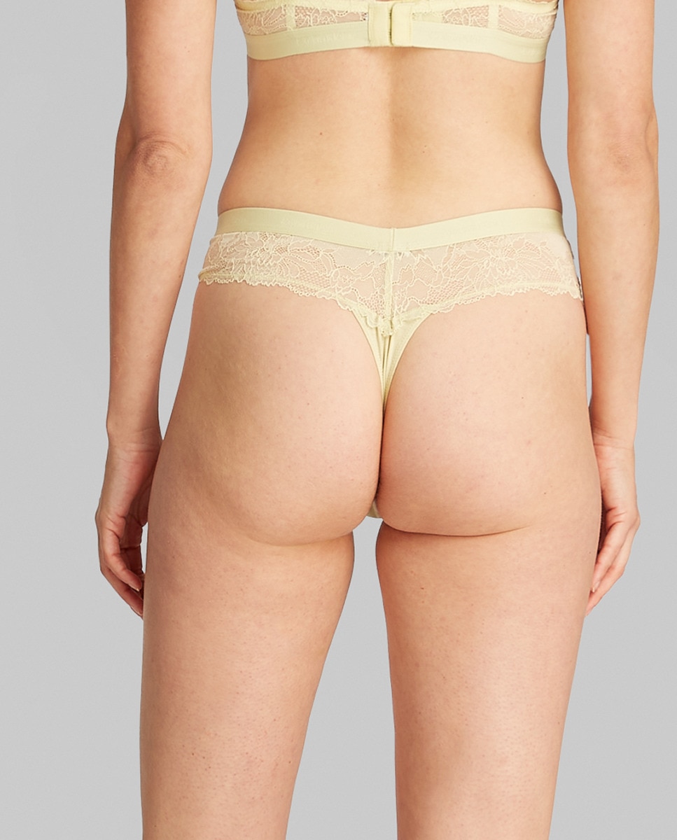 Tanga Lace Amarelo-2