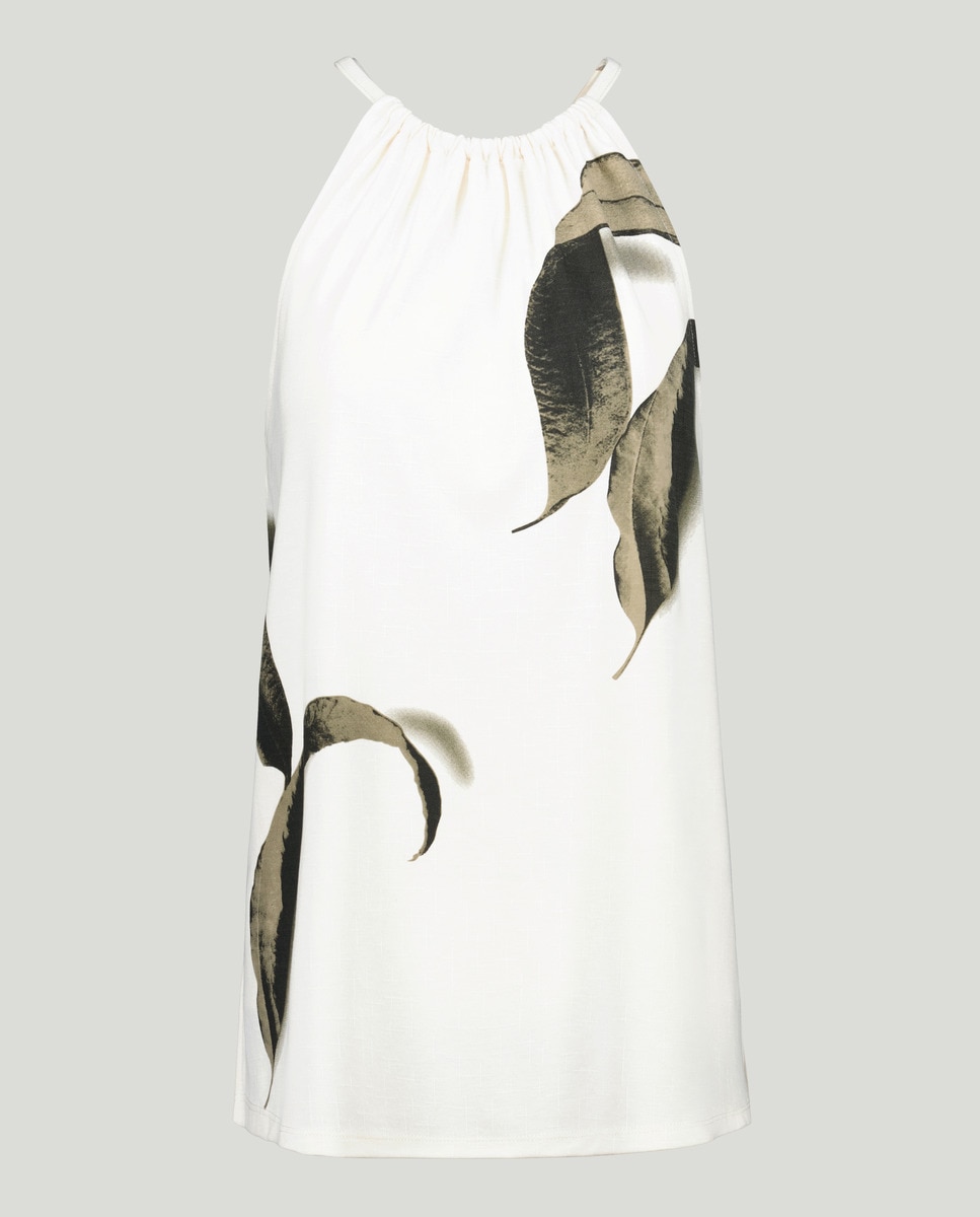 T-shirt Tipo Top Halter 120 Cru-4