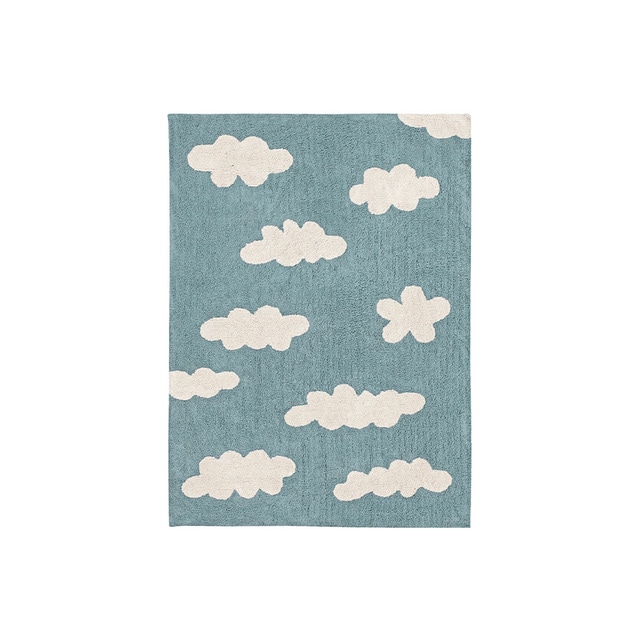 Imagen 0 de Alfombra lavable de algodón Clouds Lorena Canals