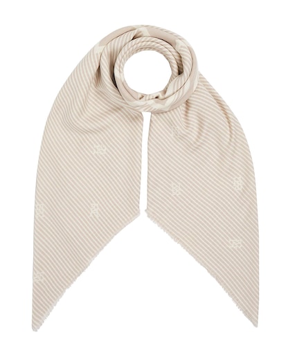 Imagen 0 de Bufanda cuadrada con logo Tommy Hilfiger