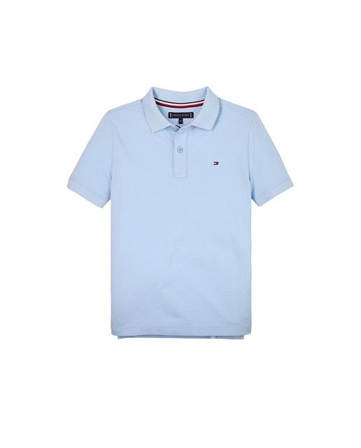 Imagen 0 de Polo de bebé niño de manga corta liso con logo en el pecho