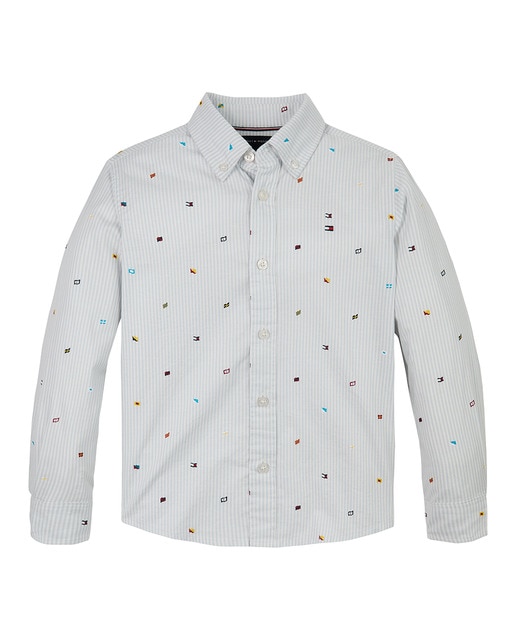 Imagem 0 de Camisa Estampada com Manga Comprida e Bolso