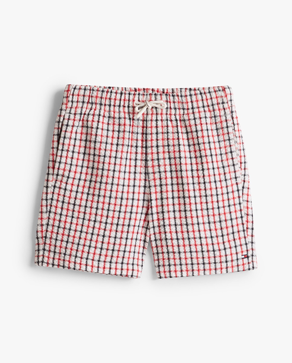 Calções Estampados com Cintura Ajustável Multicolor-5