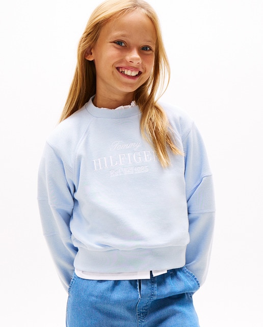 Imagem 0 de Sweatshirt de Decote Redondo com Logótipo à Frente